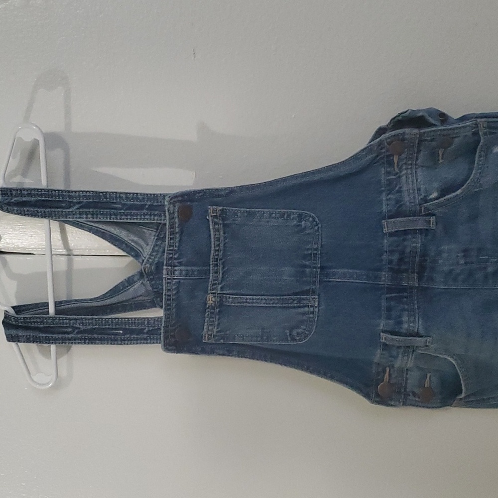 Old Navy Jean kids adjustable overalls size 8